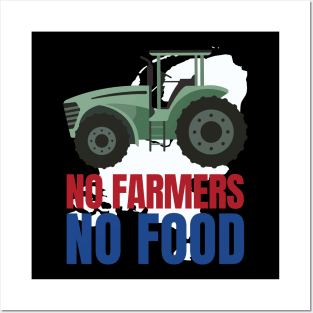 No Farmers No Food Netherland Boerenopstand Posters and Art